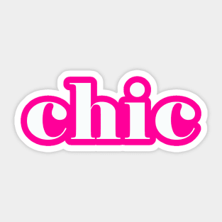 chic Sticker